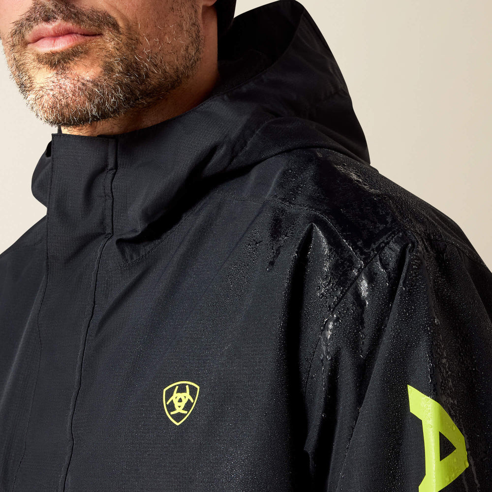 Rebar Stormshell Logo Waterproof Jacket
