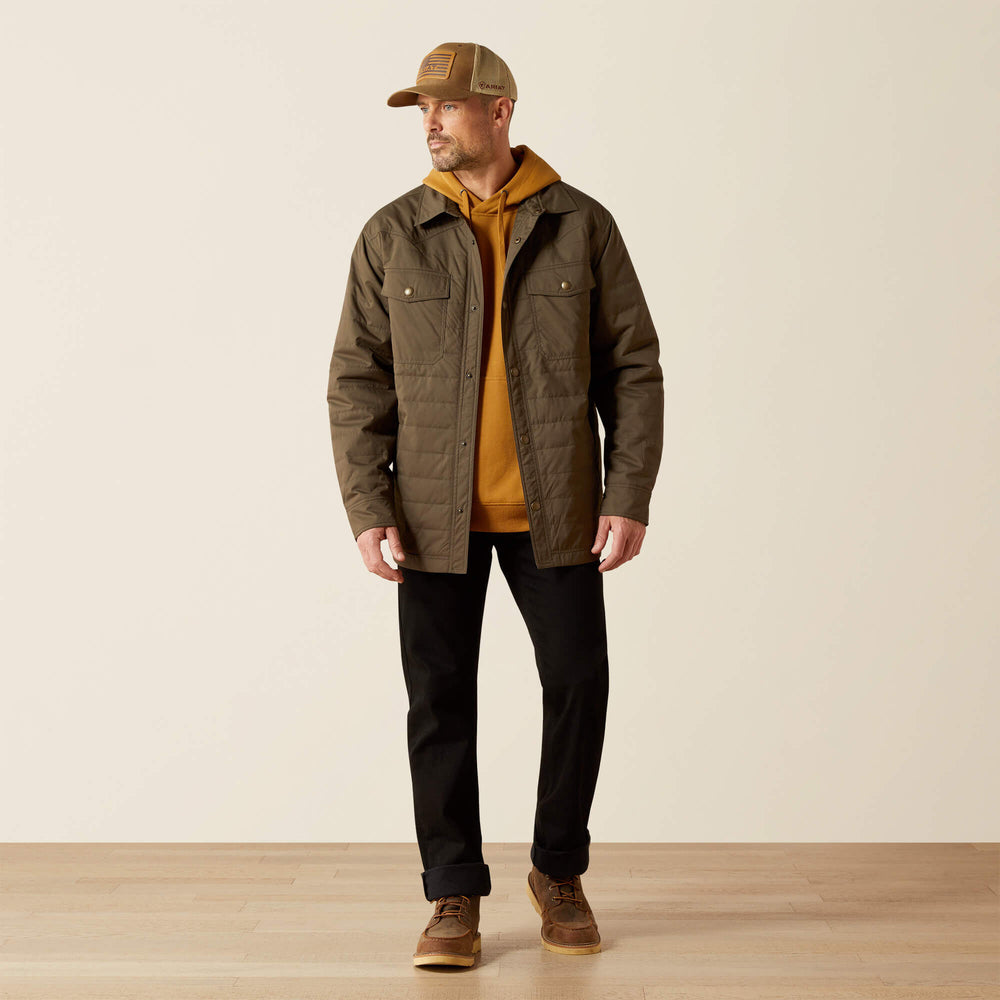 Quilted Shirt Jacket