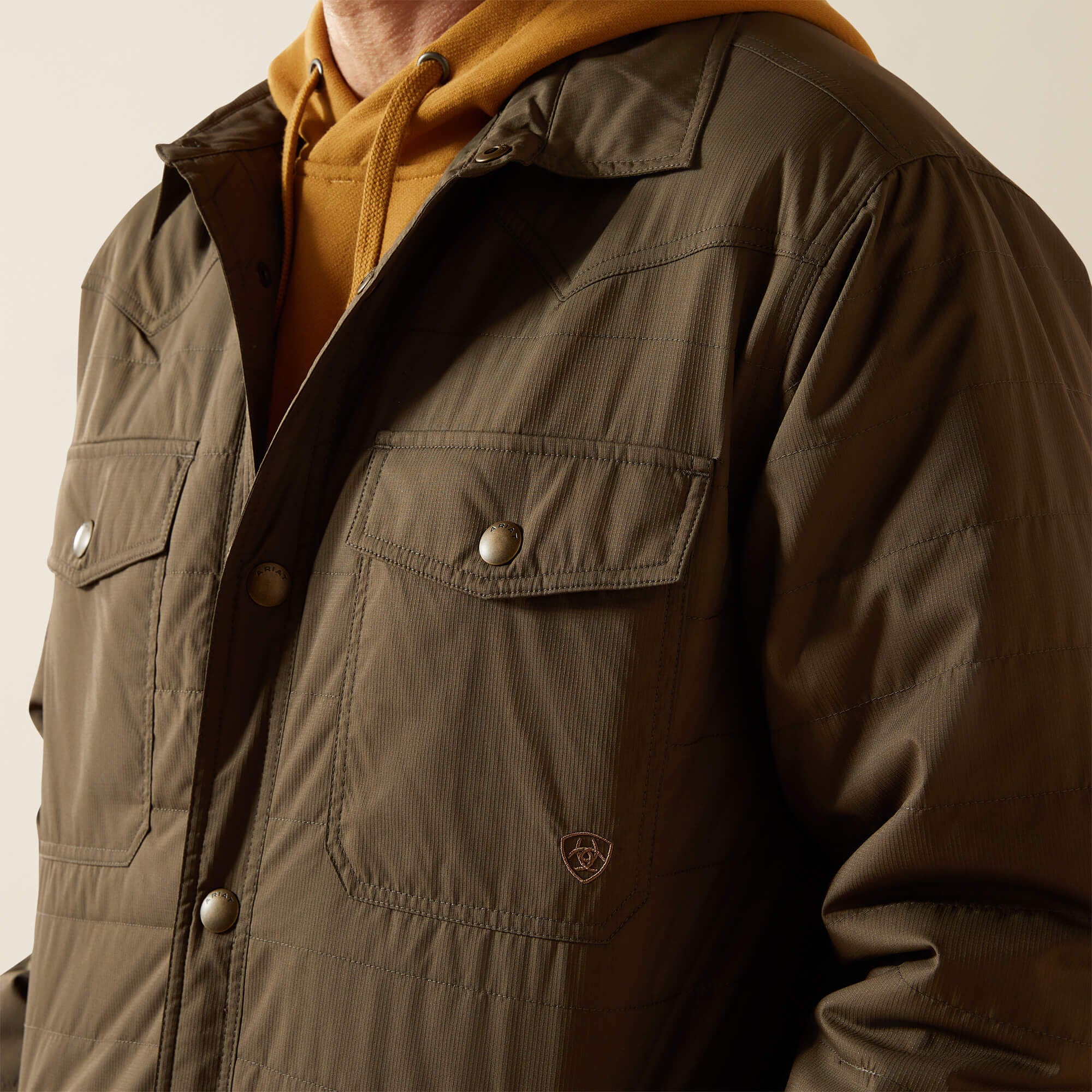 Quilted Shirt Jacket