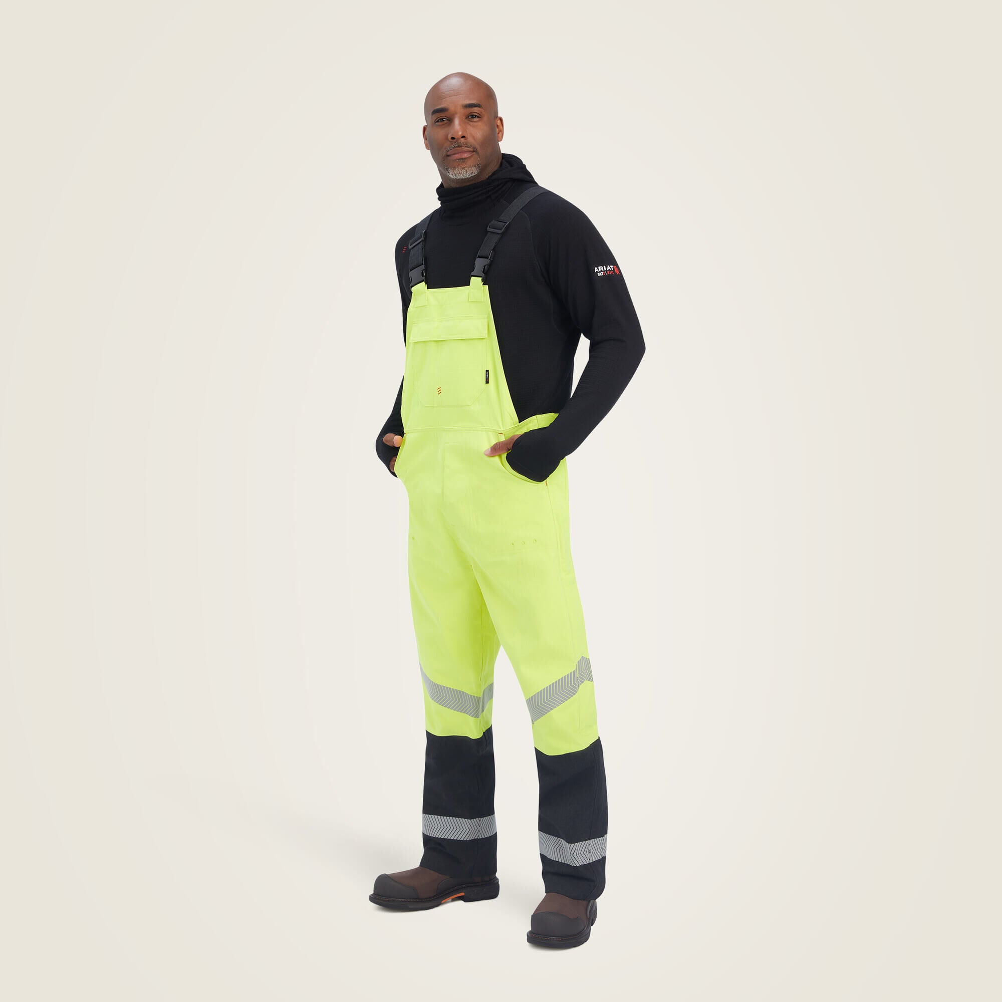 FR Hi-Vis Waterproof Bib