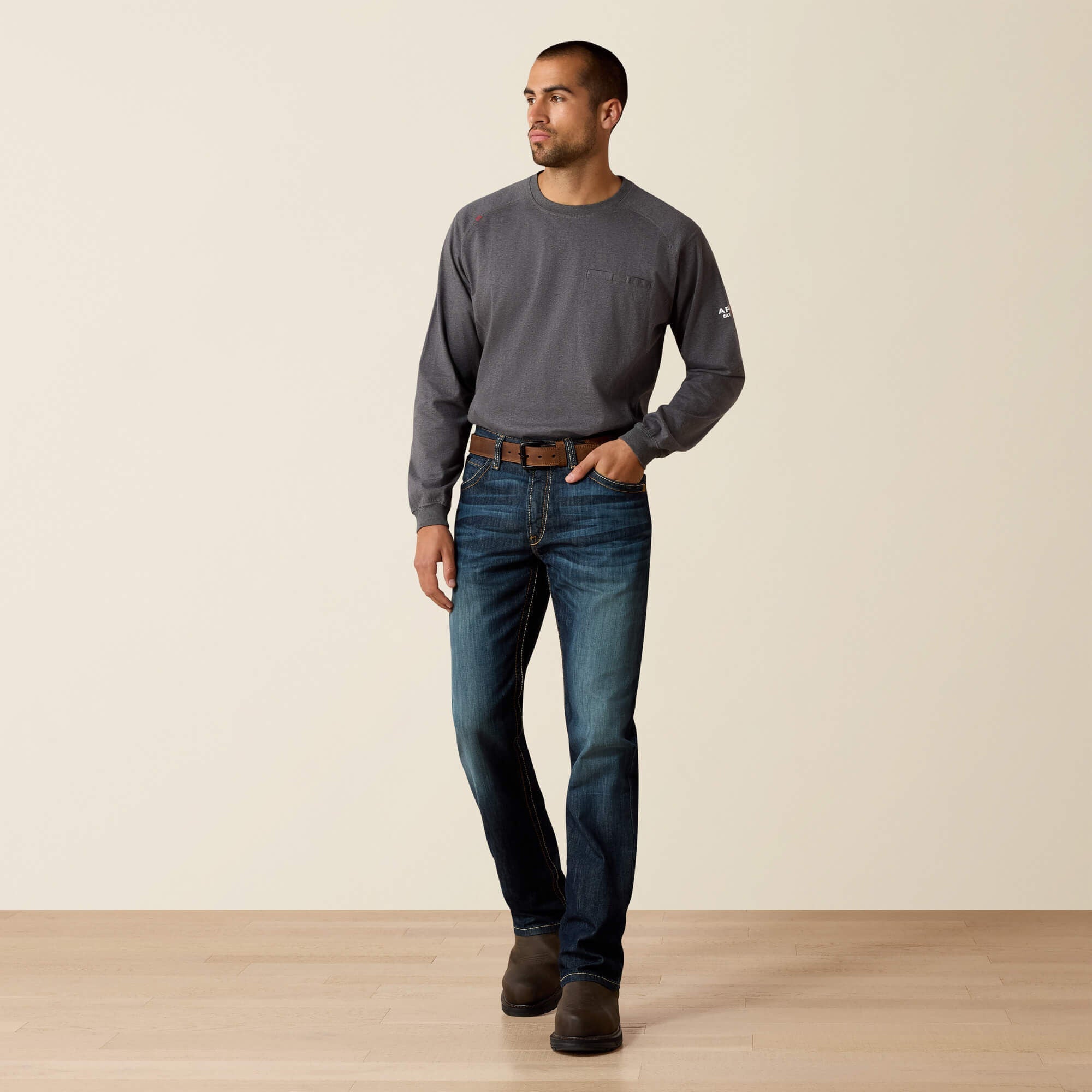 FR M4 Relaxed Stretch DuraLight Basic Boot Cut Jean