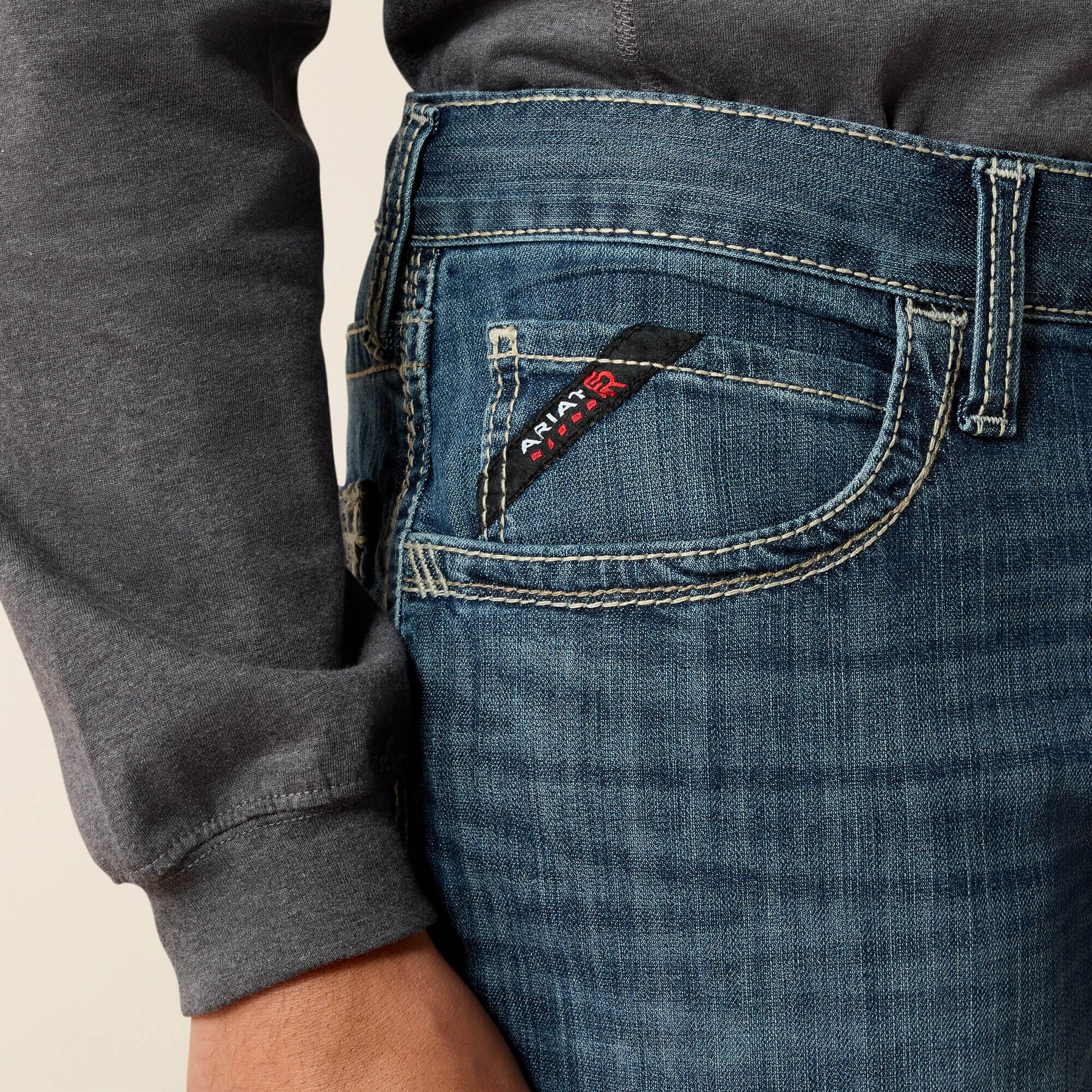 FR M4 Relaxed Stretch DuraLight Boundary Boot Cut Jean