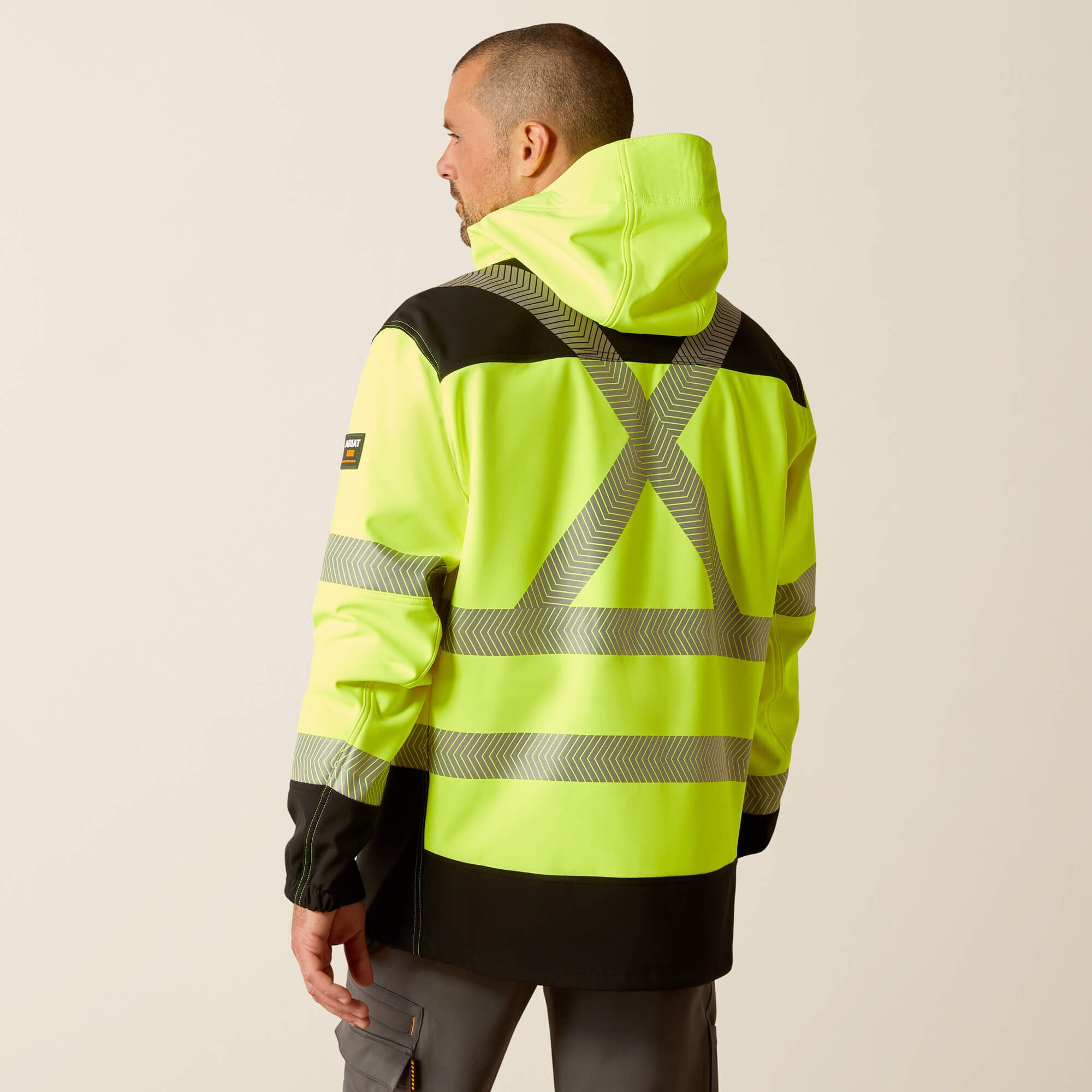 Rebar Hi-Vis Softshell Jacket