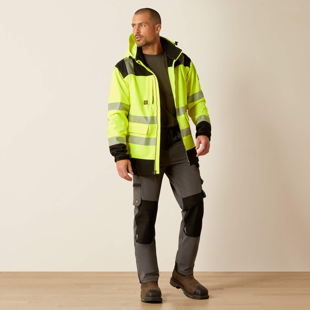 Rebar Hi-Vis Softshell Jacket
