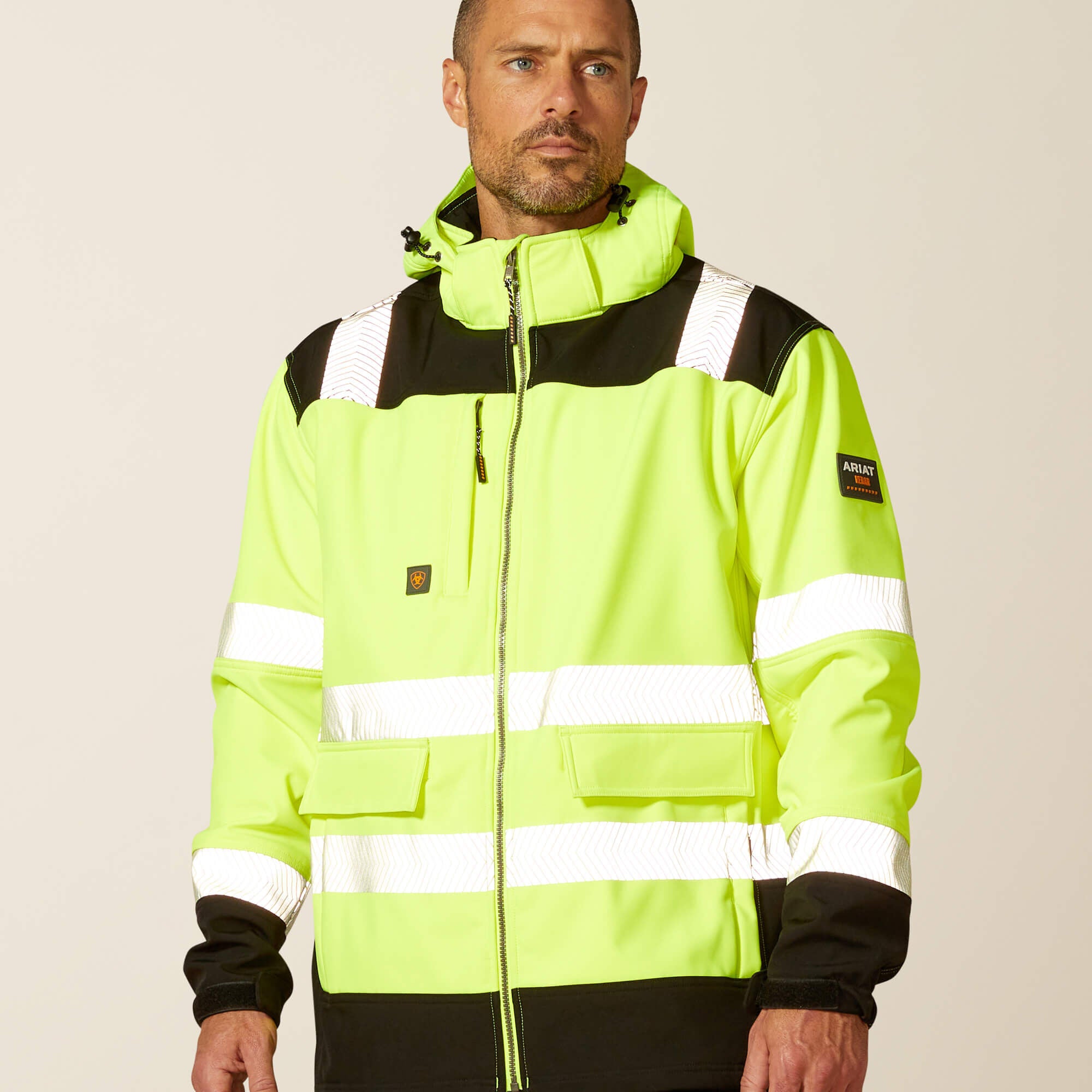 Rebar Hi-Vis Softshell Jacket