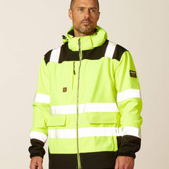 Rebar Hi-Vis Softshell Jacket