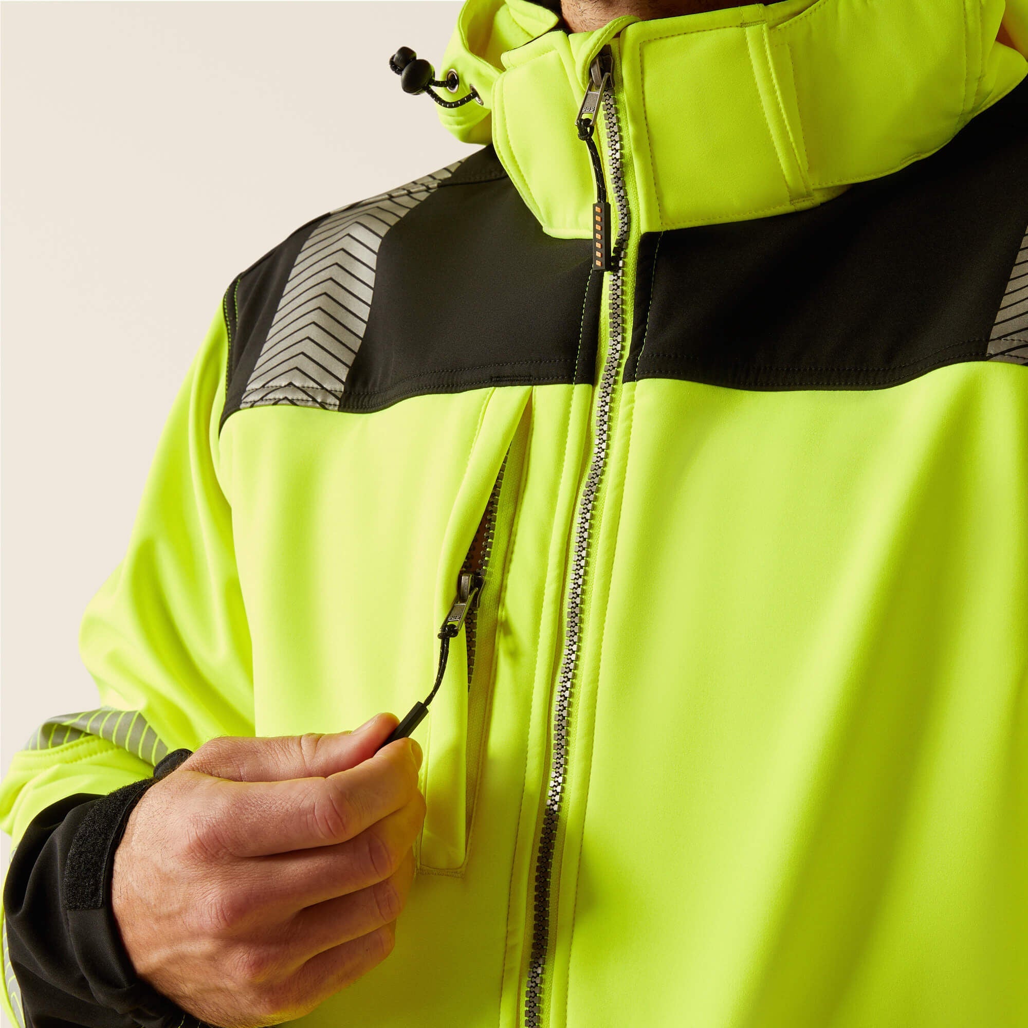 Rebar Hi-Vis Softshell Jacket