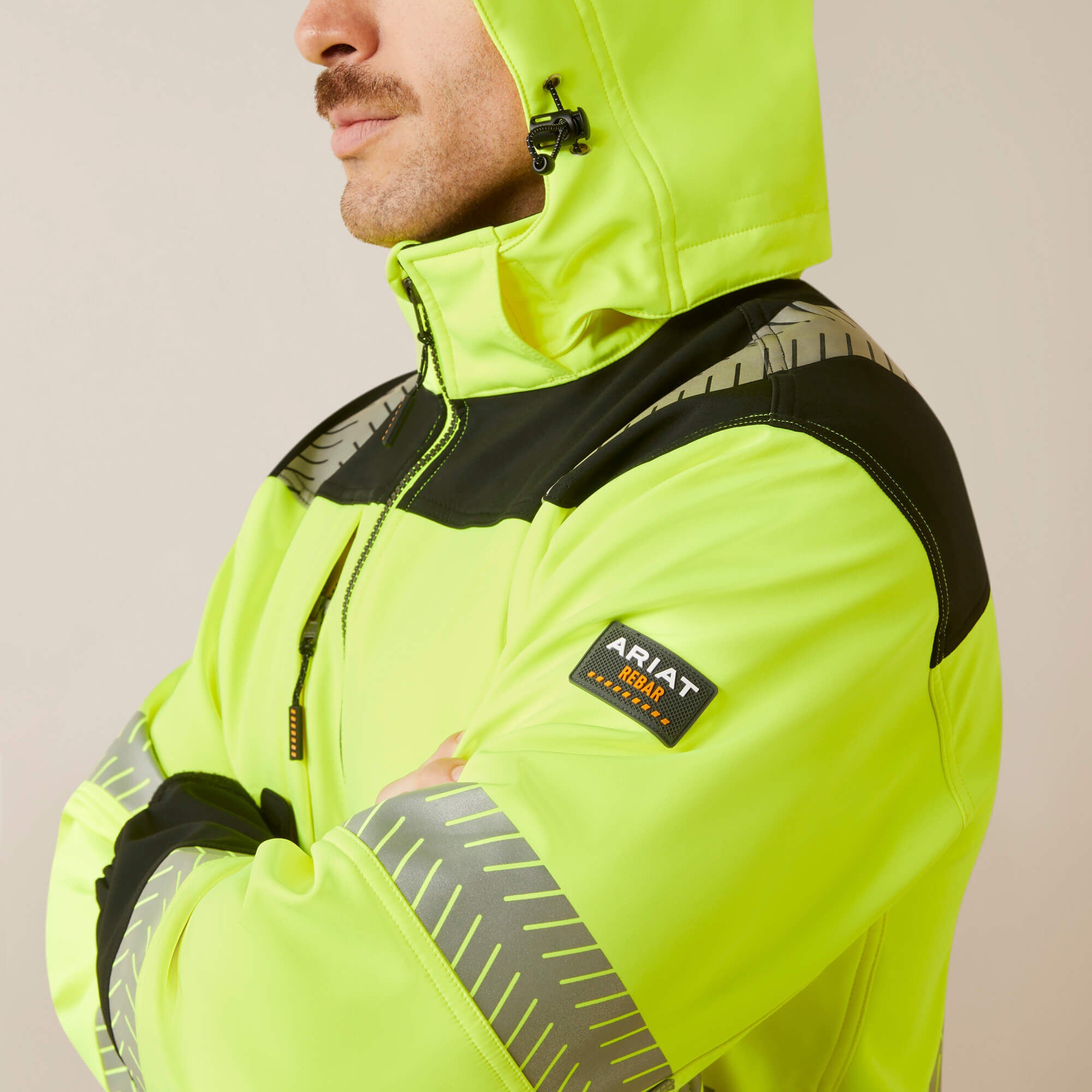 Rebar Hi-Vis Softshell Jacket