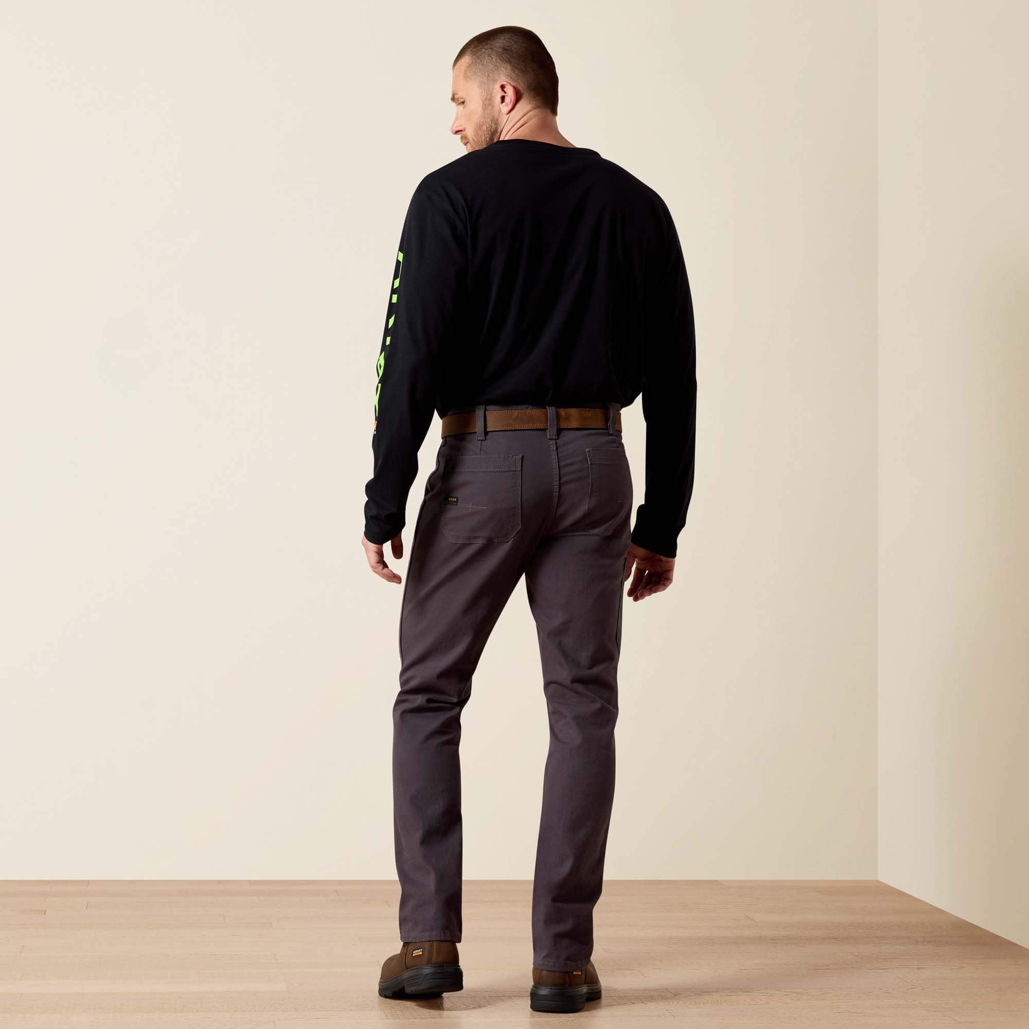 Rebar M4 Low Rise DuraStretch Made Tough Double Front Stackable Straight Leg Pant