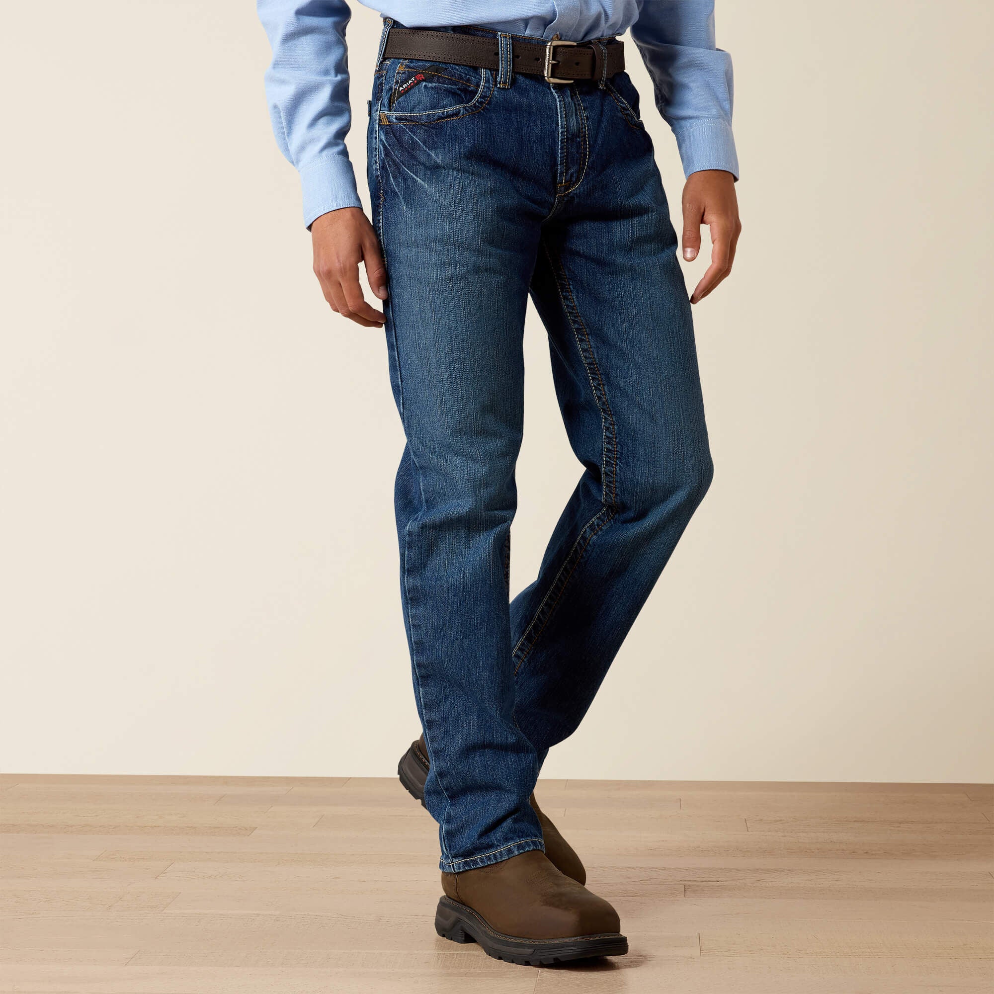 FR M3 Loose Basic Stackable Straight Leg Jean