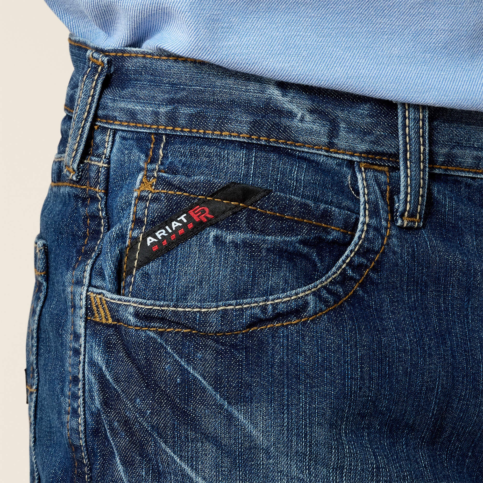 FR M3 Loose Basic Stackable Straight Leg Jean