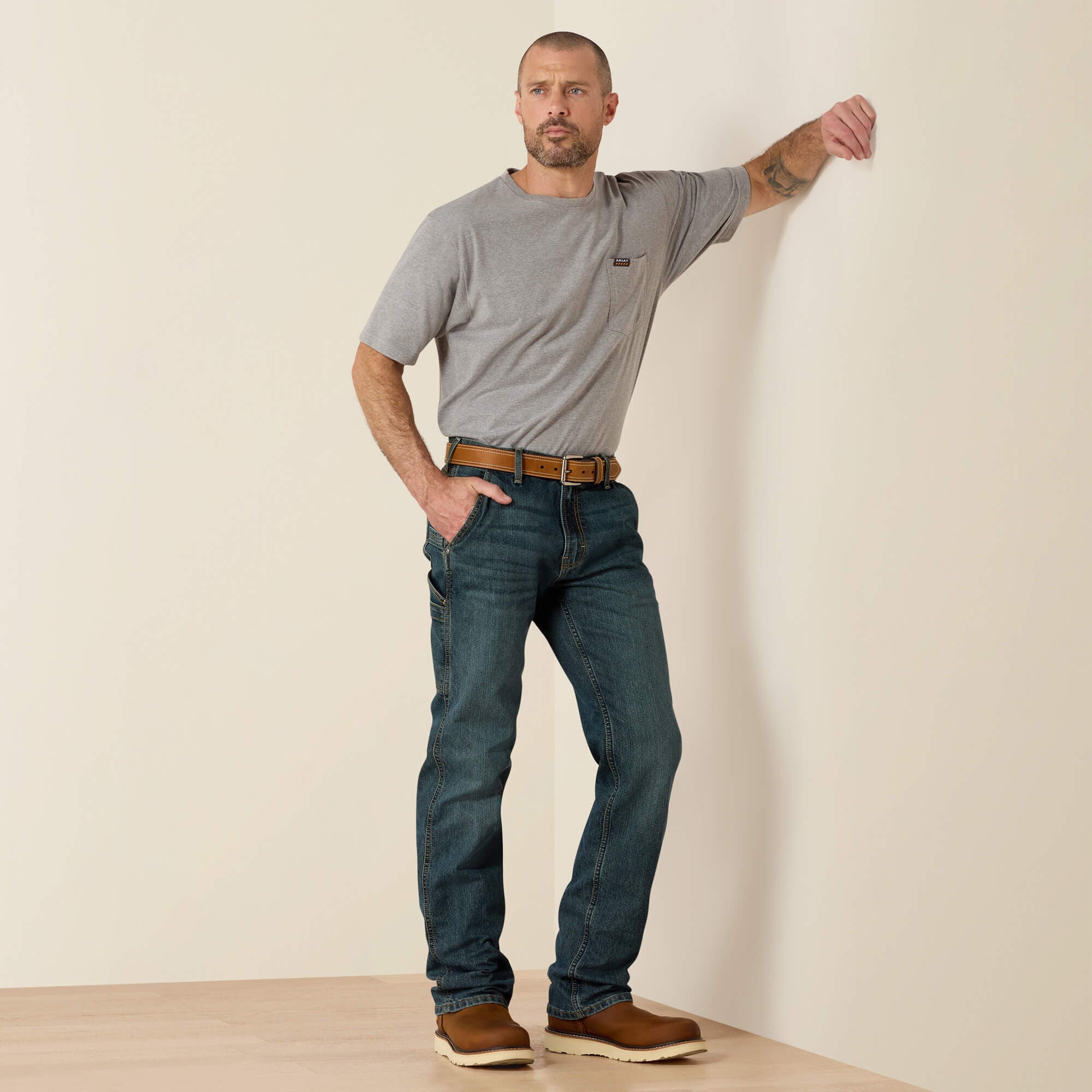 Rebar M7 Slim DuraStretch Workhorse Straight Leg Jean