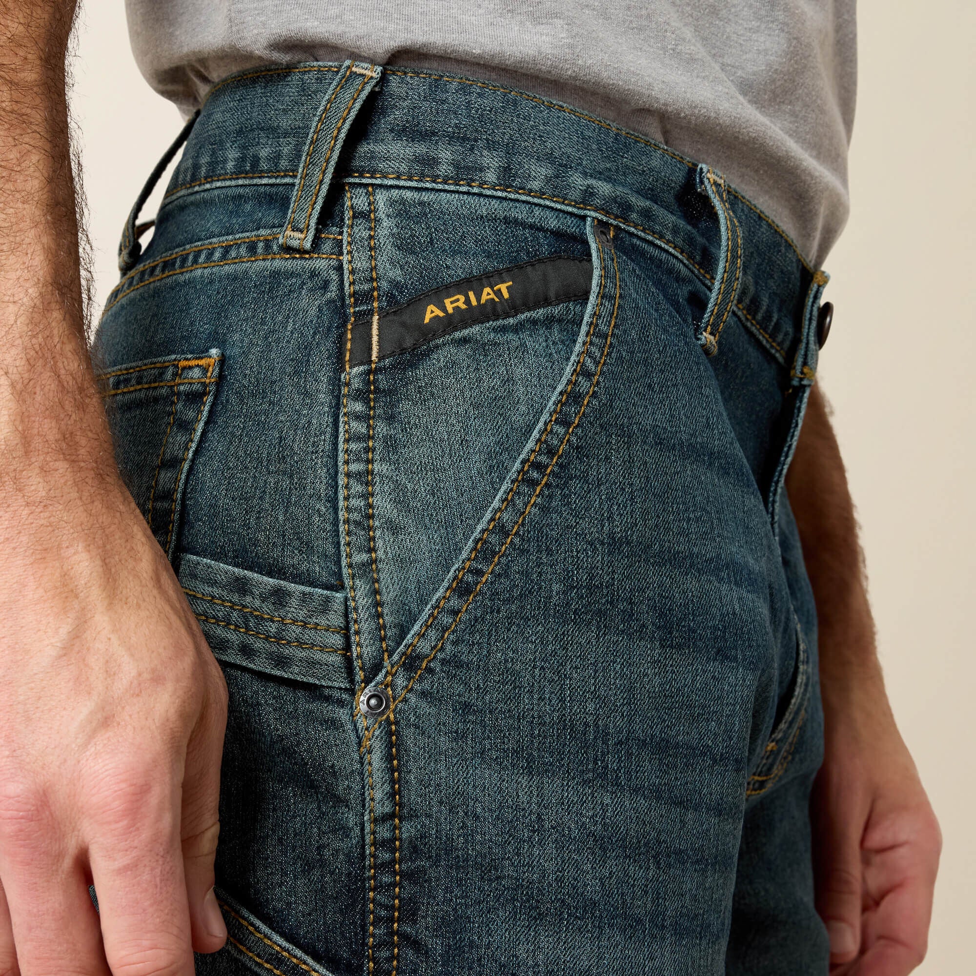 Rebar M7 Slim DuraStretch Workhorse Straight Leg Jean