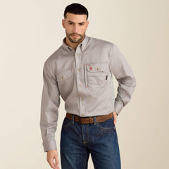 FR Solid Vent Work Shirt