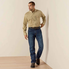 FR Solid Vent Work Shirt