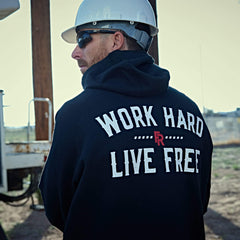 FR DuraStretch Work Hard Live Free Hoodie