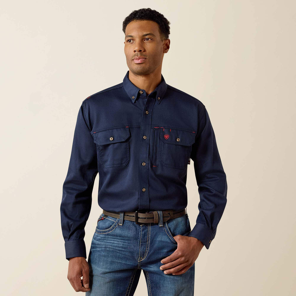 FR Solid Vent Work Shirt