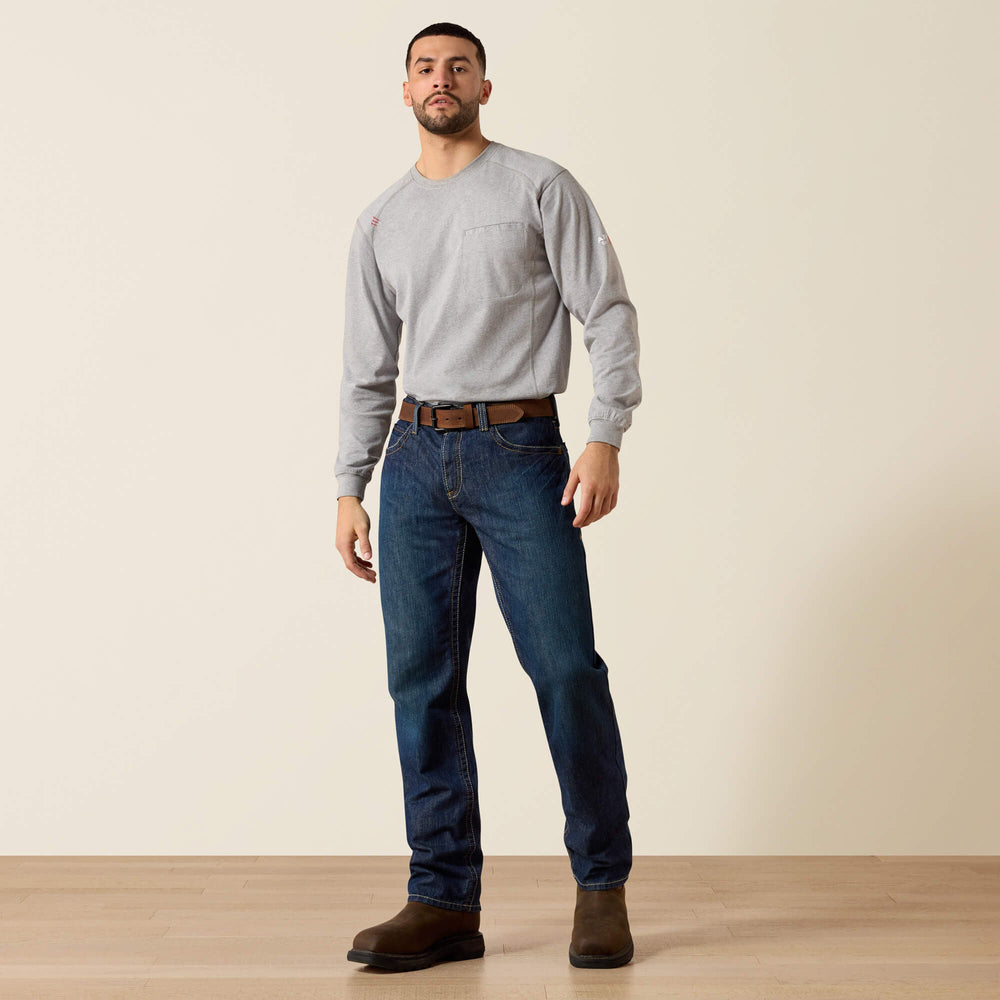 FR M3 Loose Basic Stackable Straight Leg Jean