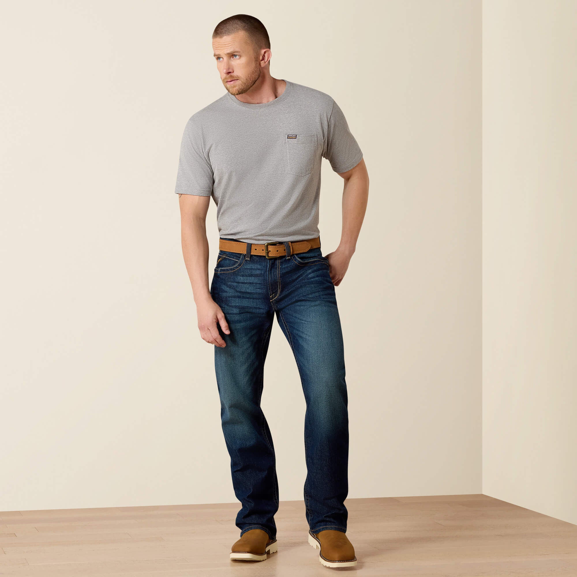 Rebar M4 Low Rise DuraStretch Edge Boot Cut Jean