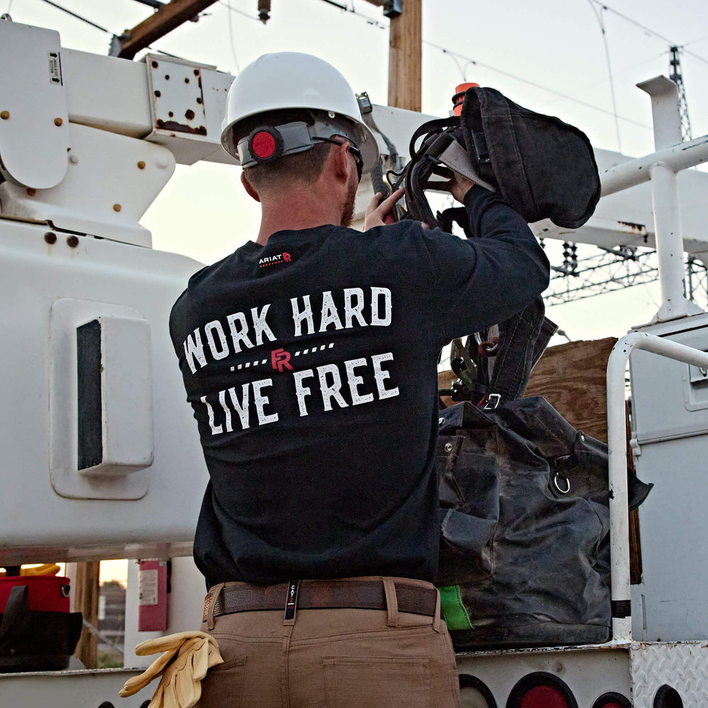 FR Work Hard Live Free T-Shirt