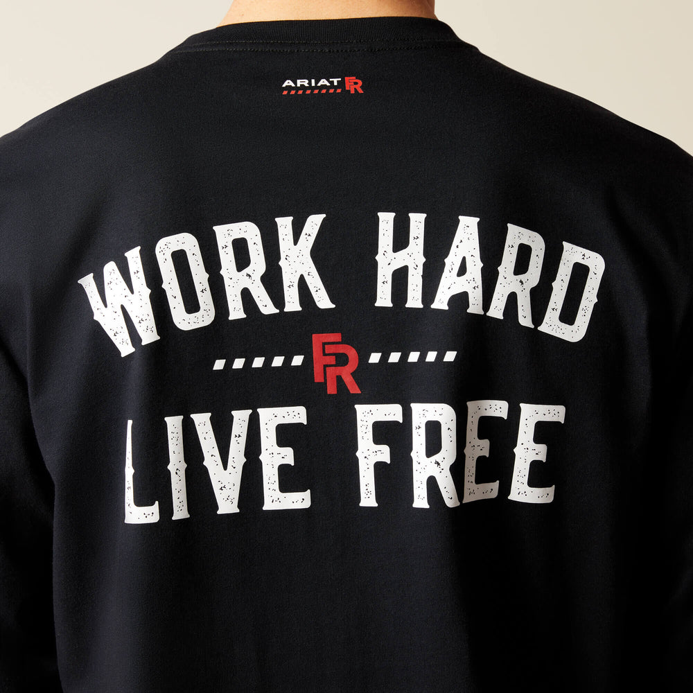 FR Work Hard Live Free T-Shirt