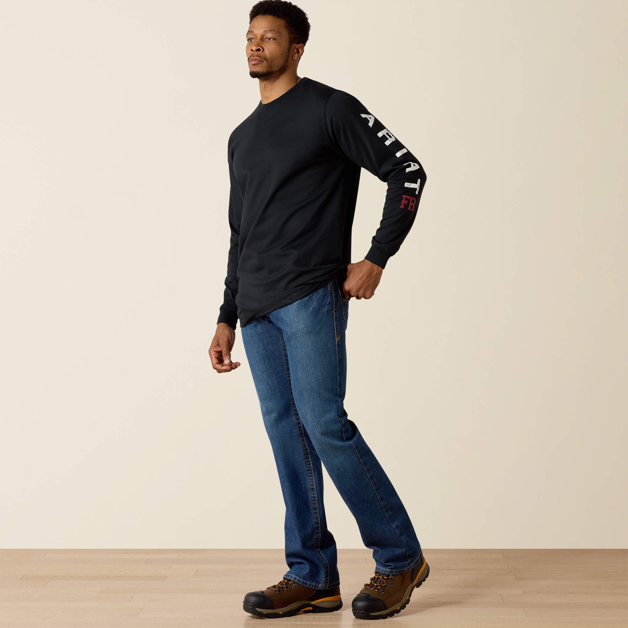 FR Roughneck Skull Logo T-Shirt