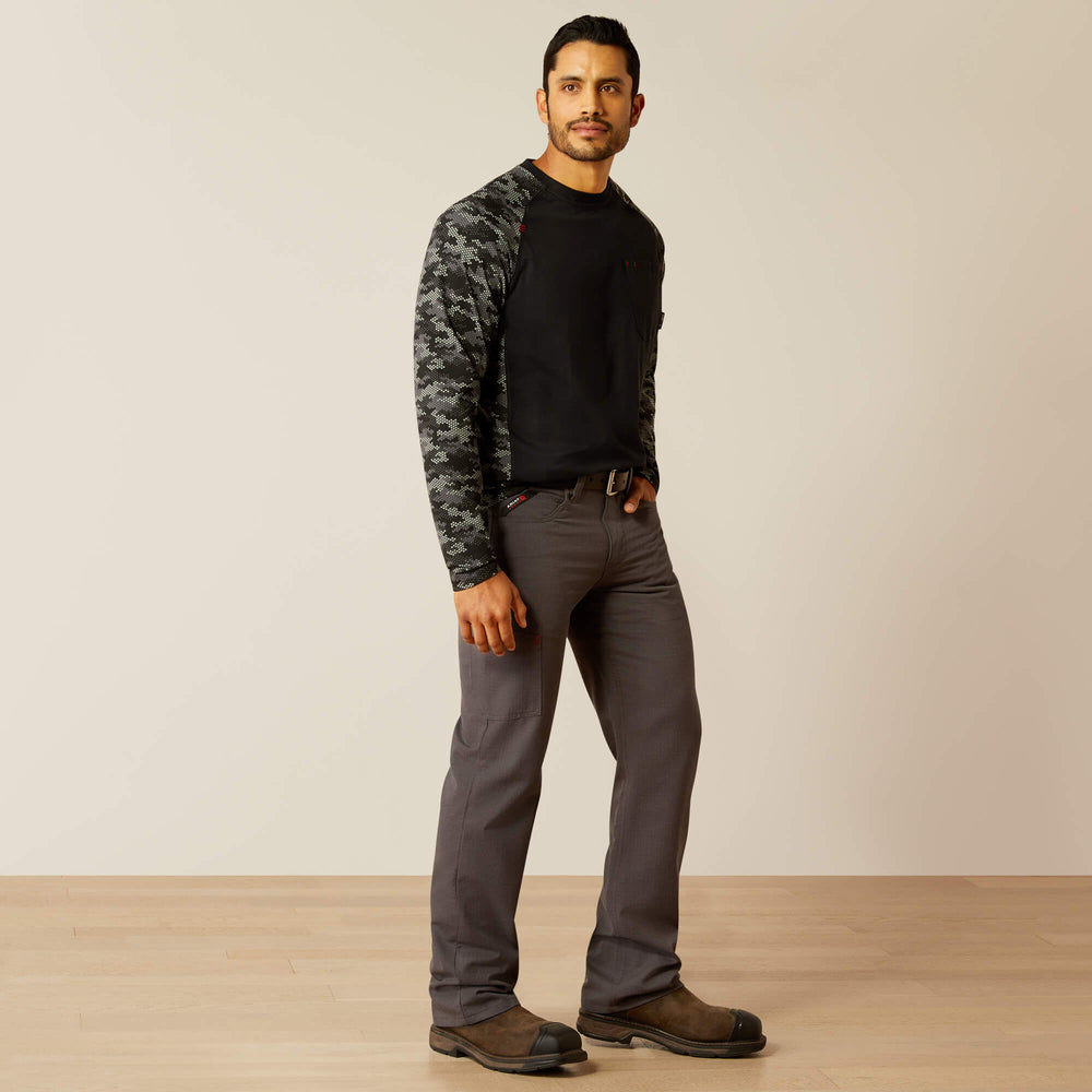 FR AC Stretch Camo Baseball T-Shirt