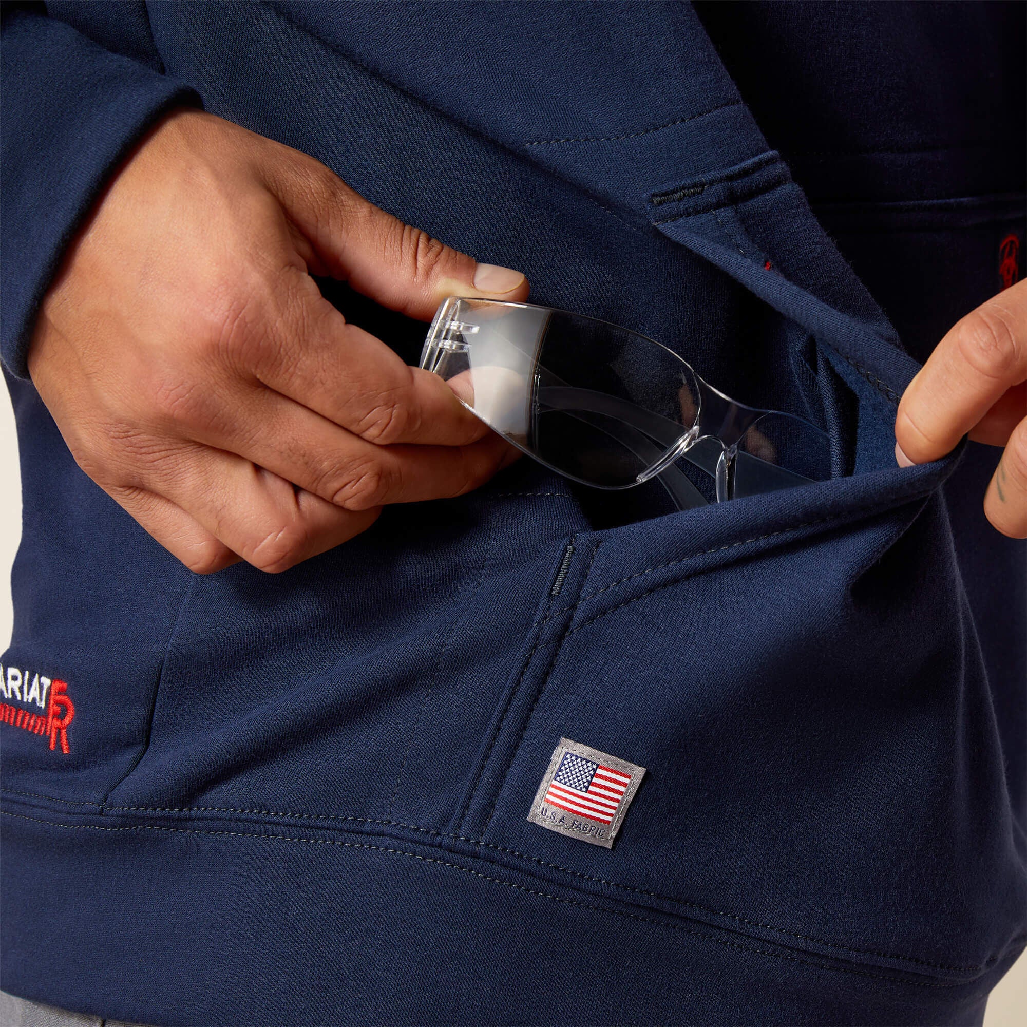 FR DuraStretch Work Hard Live Free Hoodie