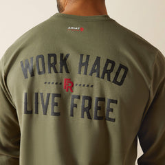FR Work Hard Live Free T-Shirt