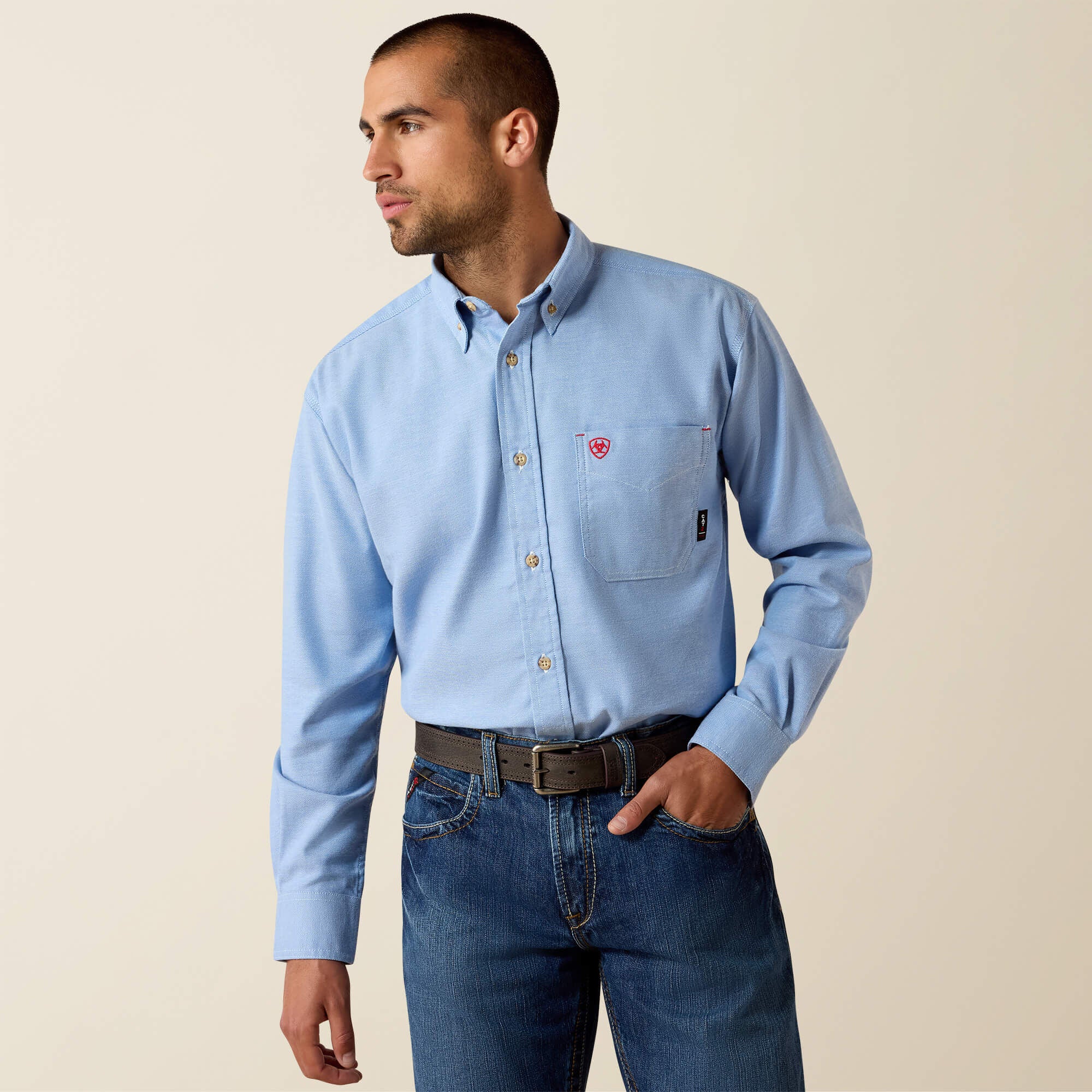 FR Solid Twill DuraStretch Work Shirt