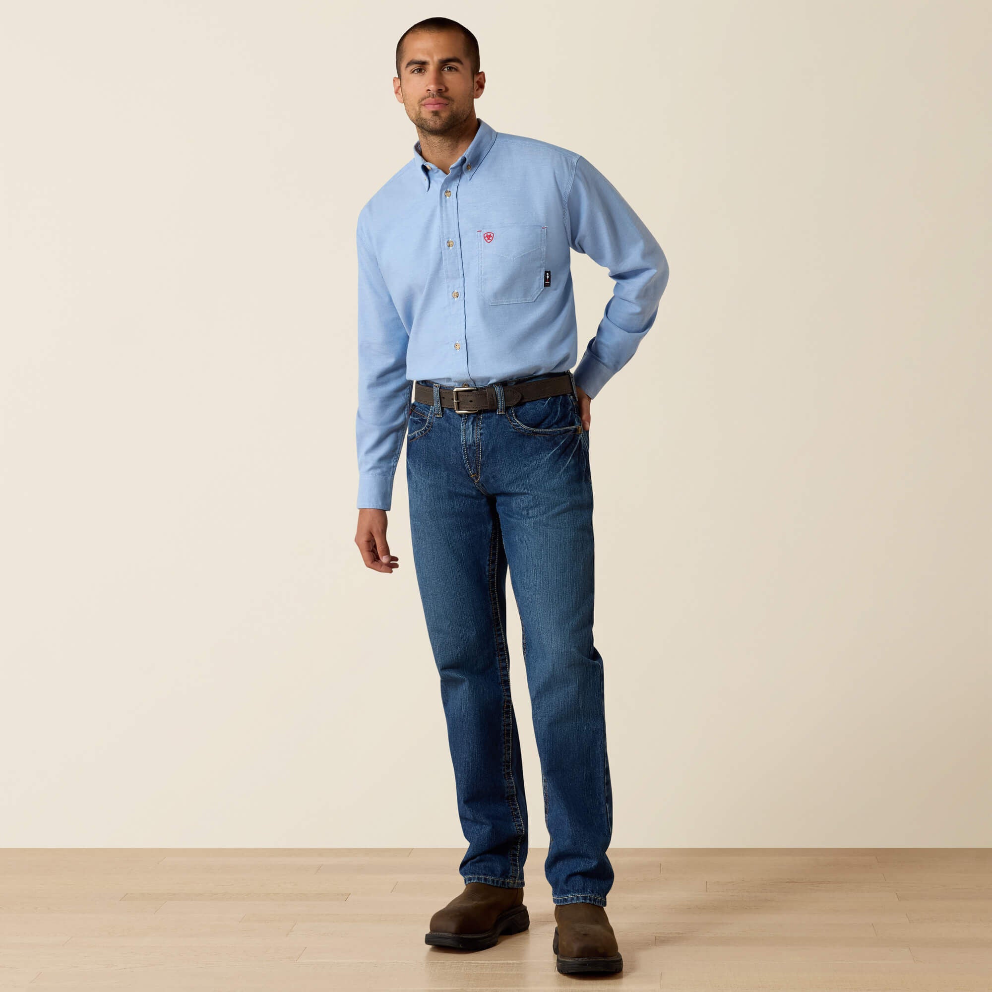 FR Solid Twill DuraStretch Work Shirt