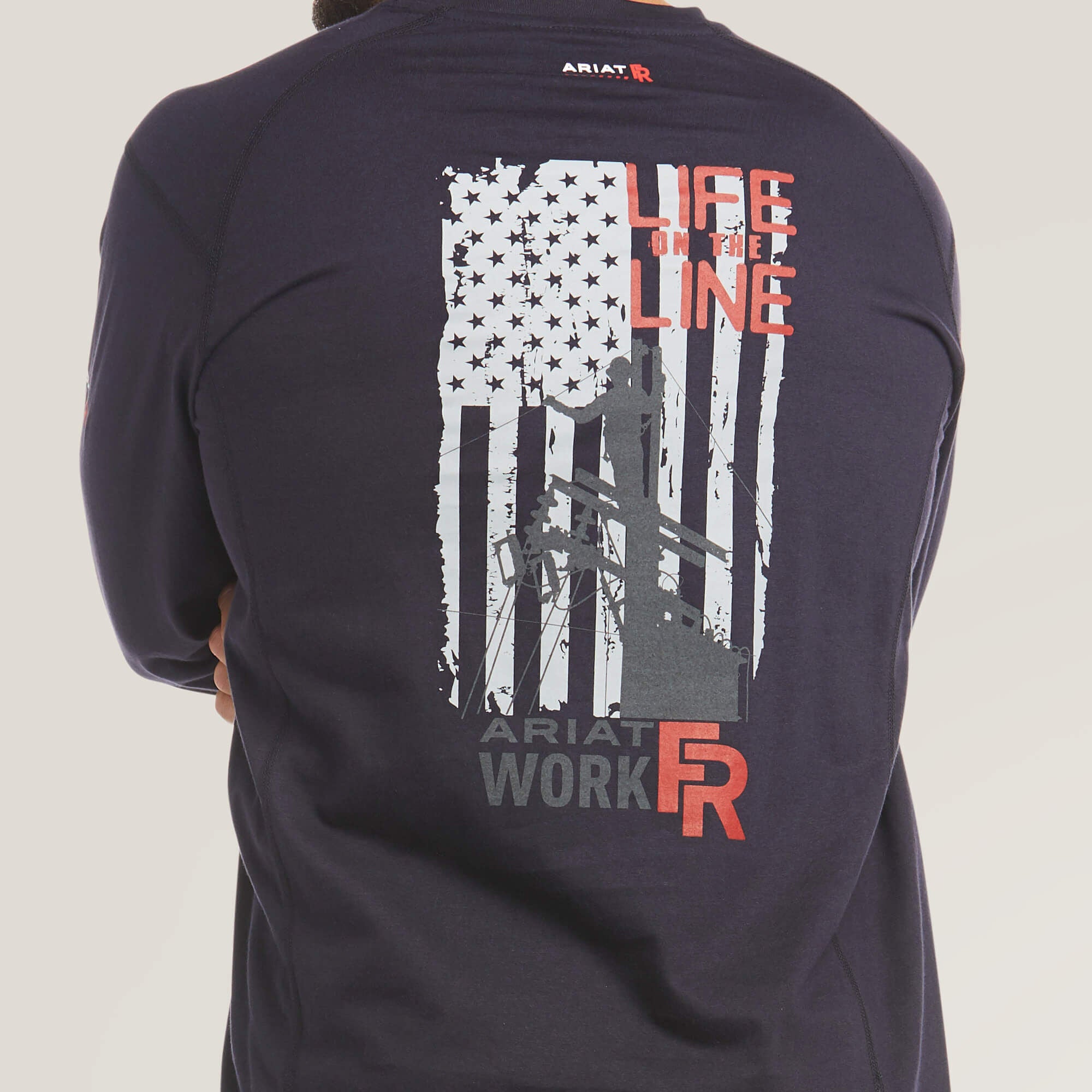 FR Air Life on the Line Graphic Top