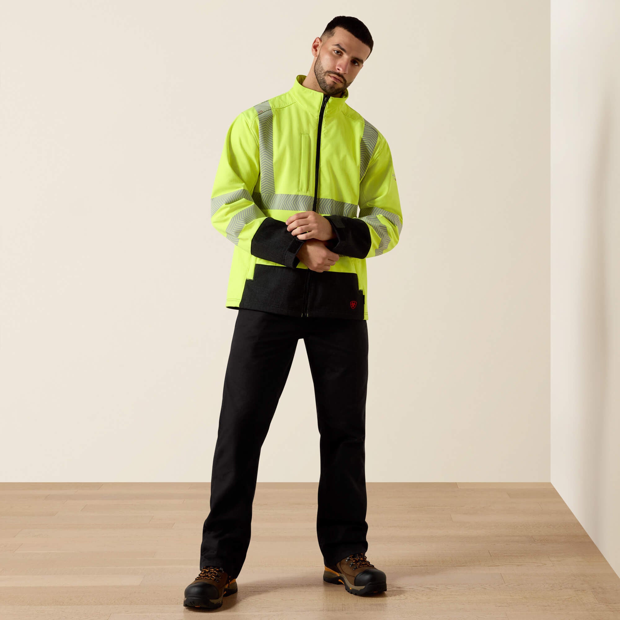 FR Vernon Hi-Vis Softshell Jacket