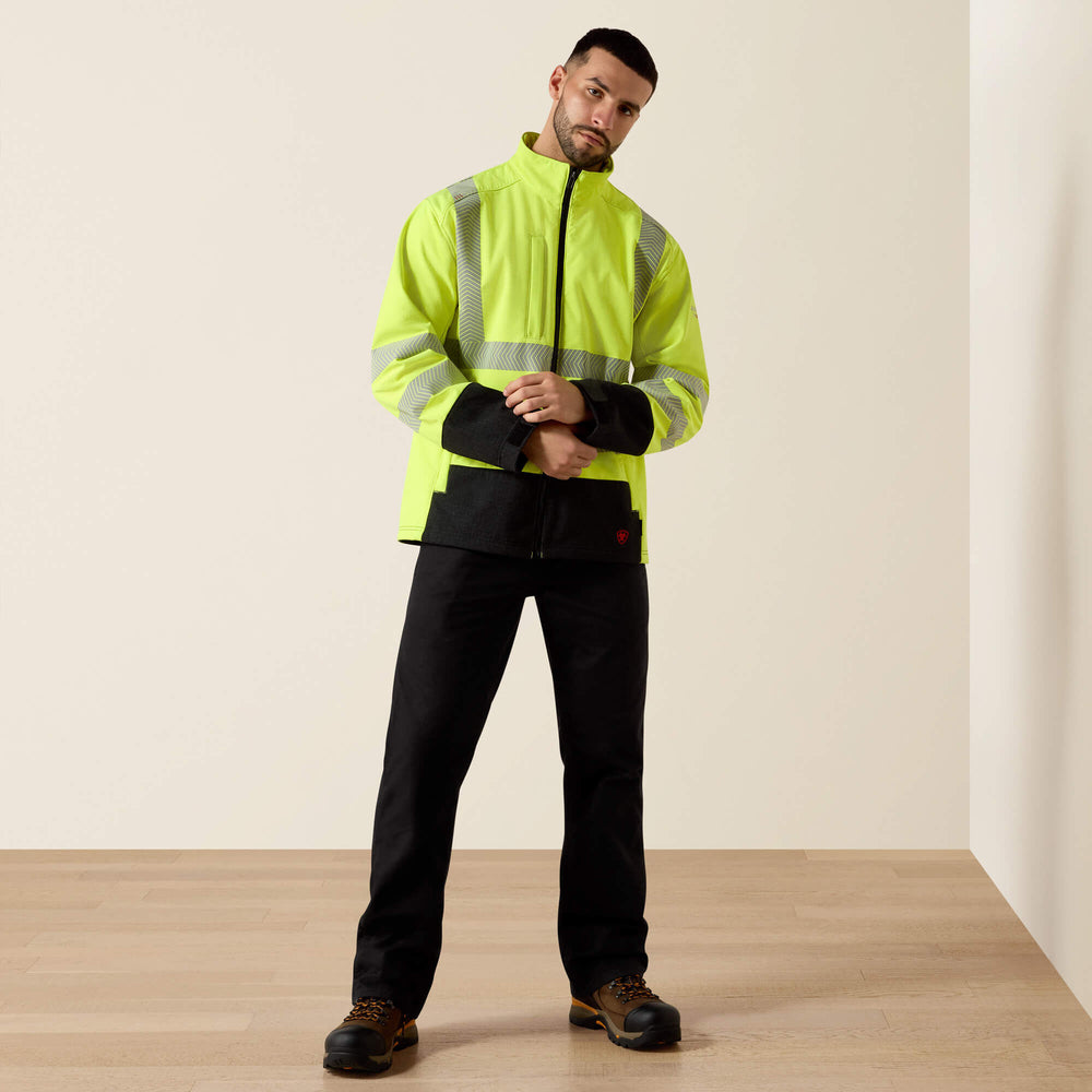 FR Vernon Hi-Vis Softshell Jacket