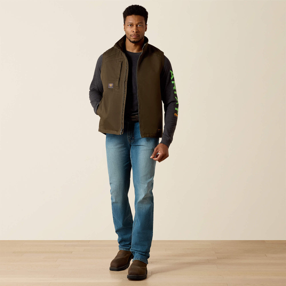 Rebar Washed DuraCanvas Insulated Vest