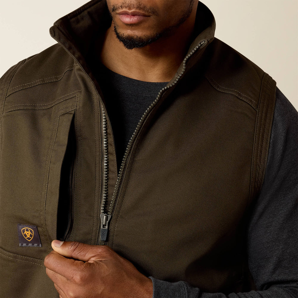 Rebar Washed DuraCanvas Insulated Vest