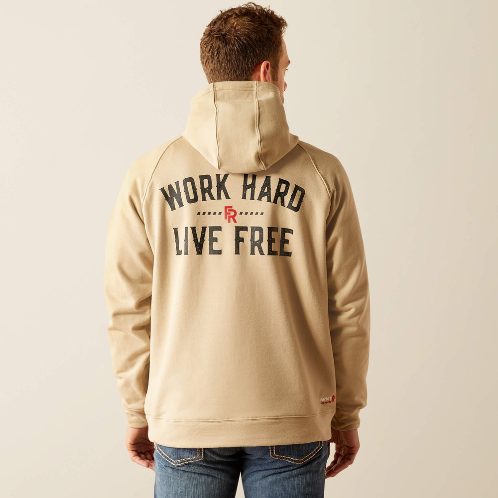 FR DuraStretch Work Hard Live Free Hoodie