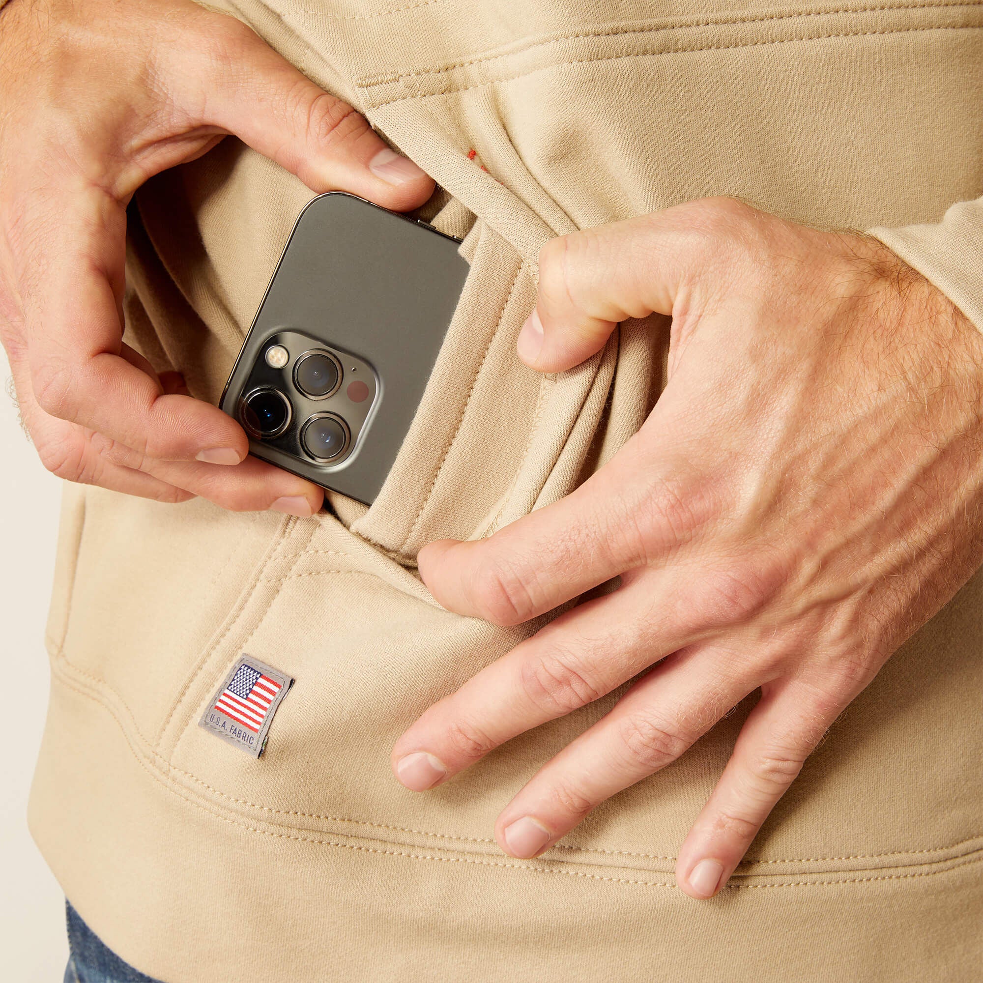 FR DuraStretch Work Hard Live Free Hoodie