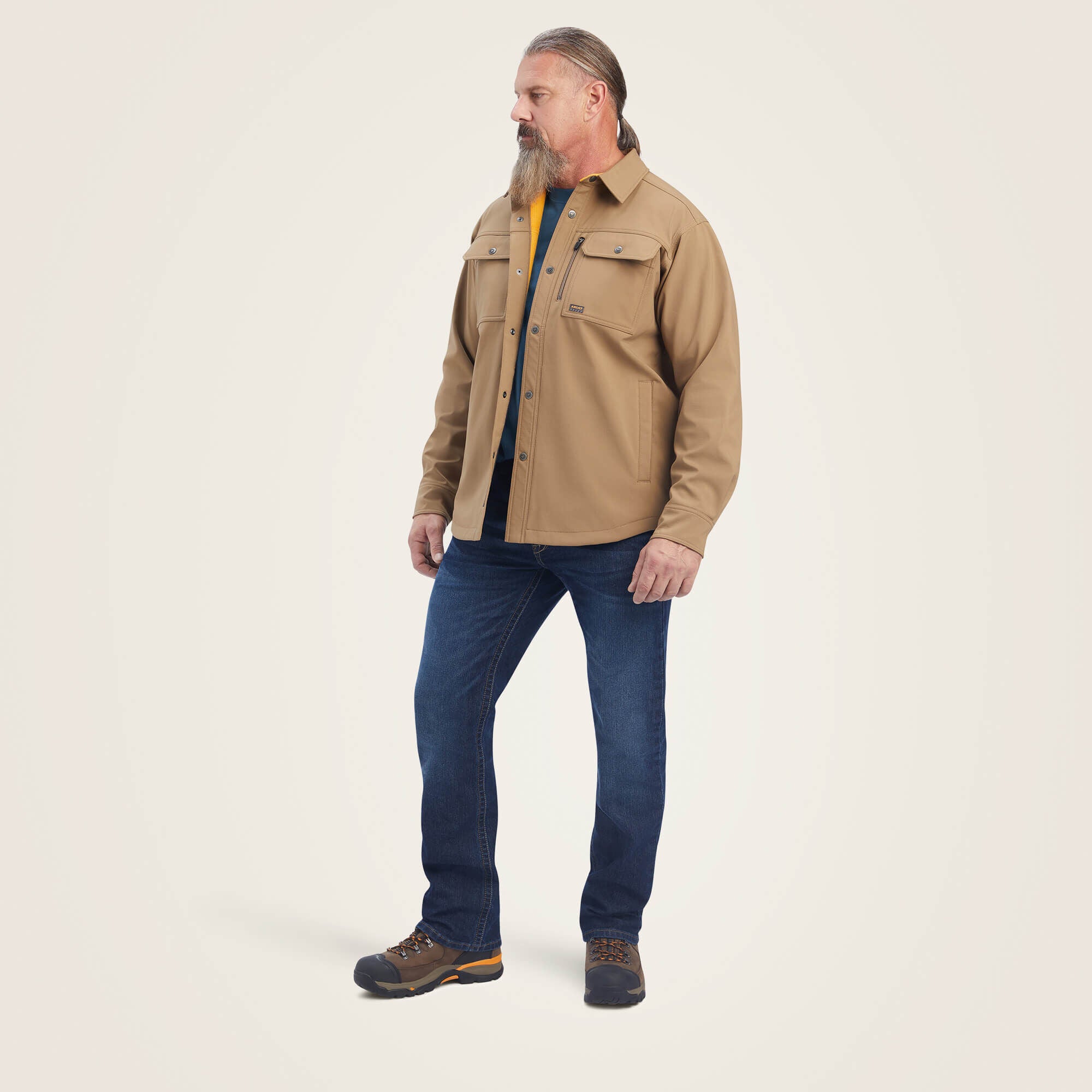 Rebar DuraStretch Utility Softshell Shirt Jacket
