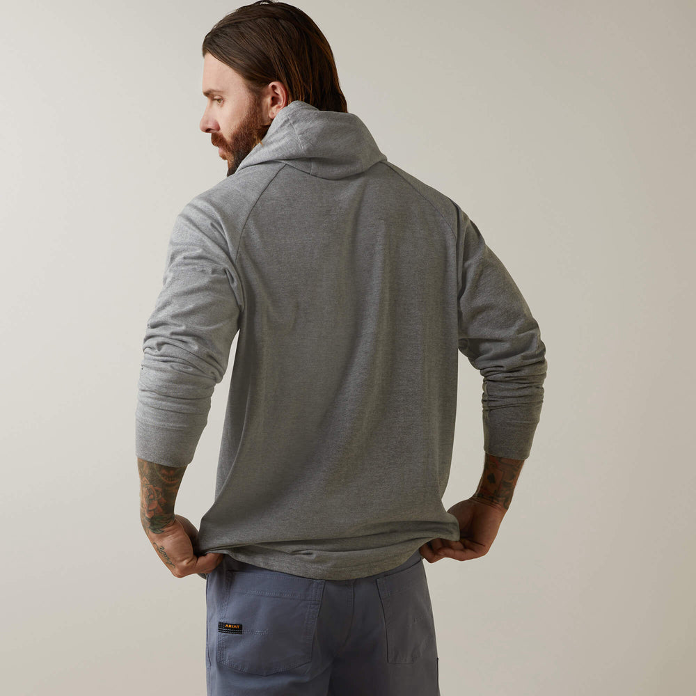 Rebar Cotton Strong Hooded T-Shirt