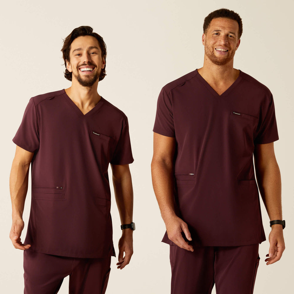 Derham 6 Pocket Scrub Top