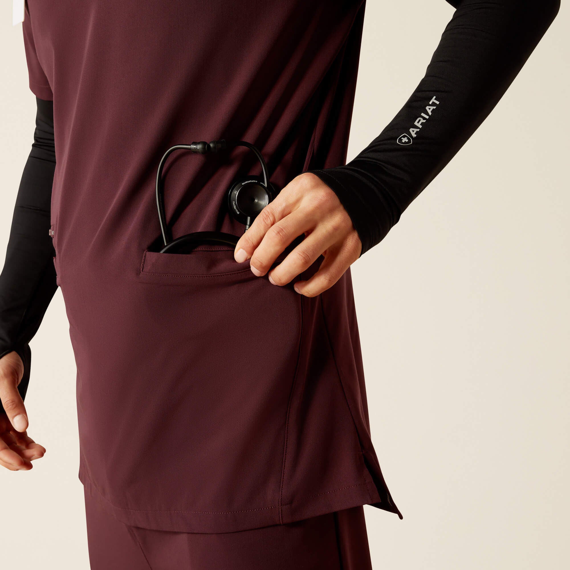 Derham 6 Pocket Scrub Top