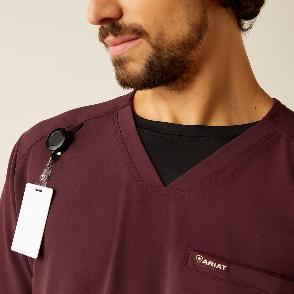 Derham 6 Pocket Scrub Top