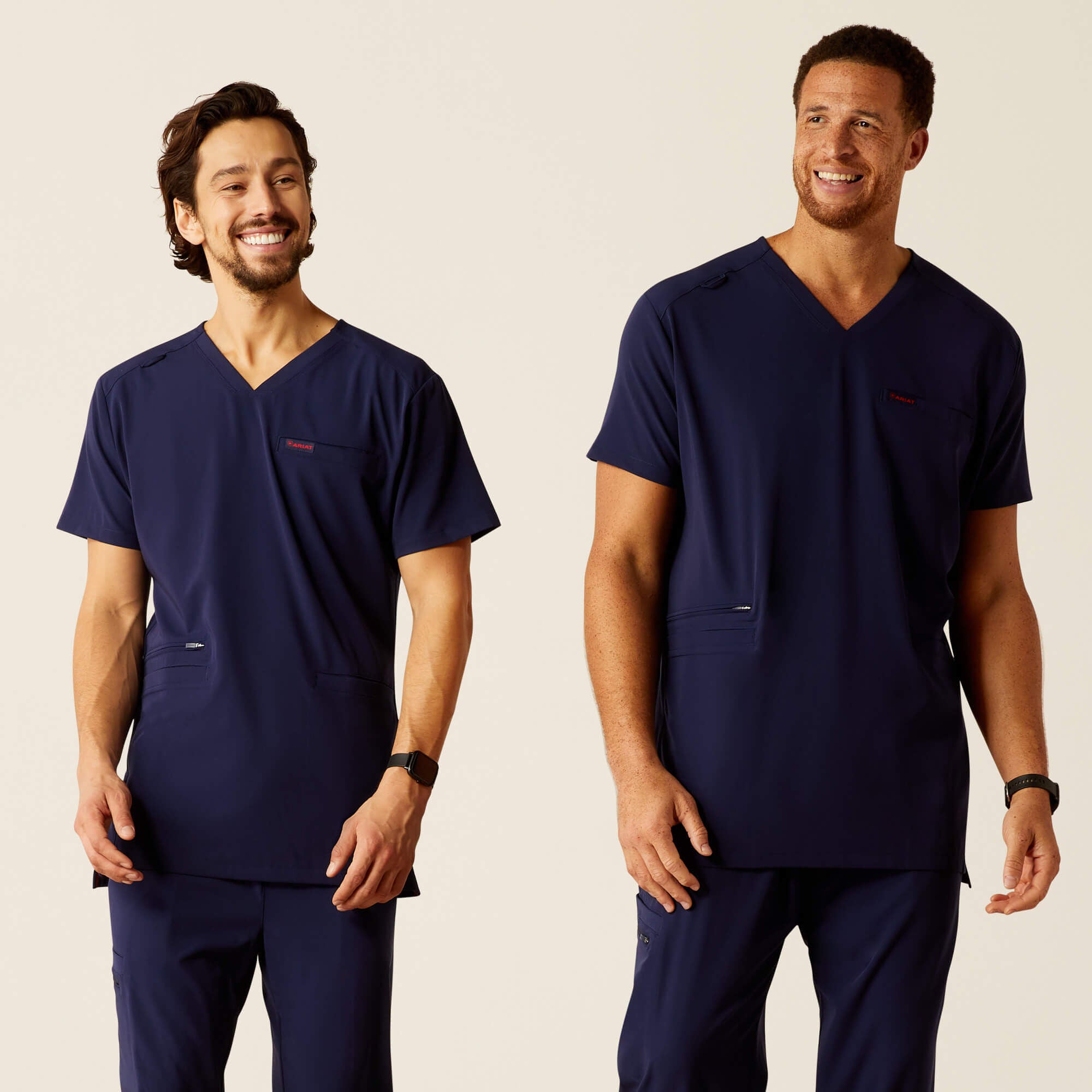 Derham 6 Pocket Scrub Top