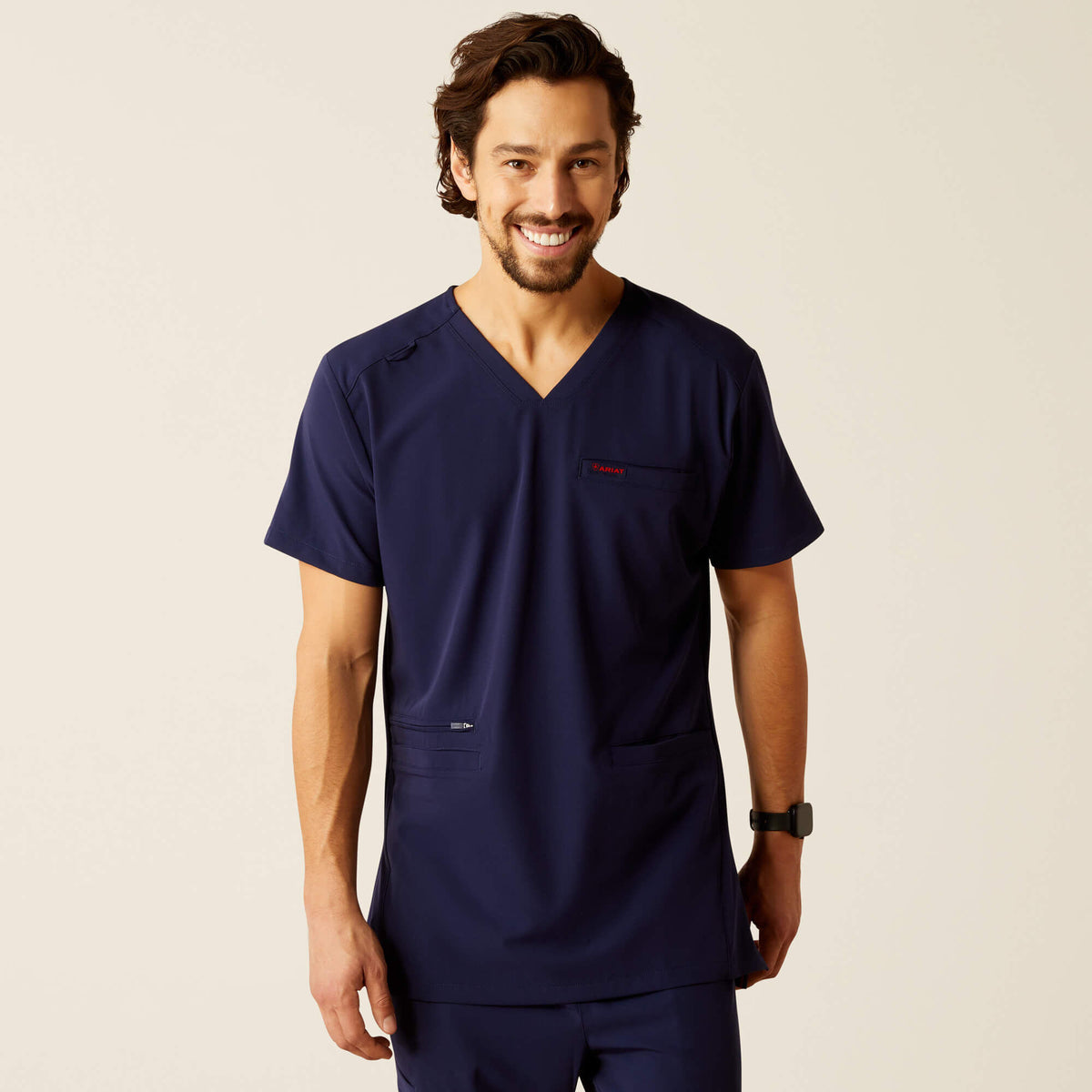 Derham 6 Pocket Scrub Top