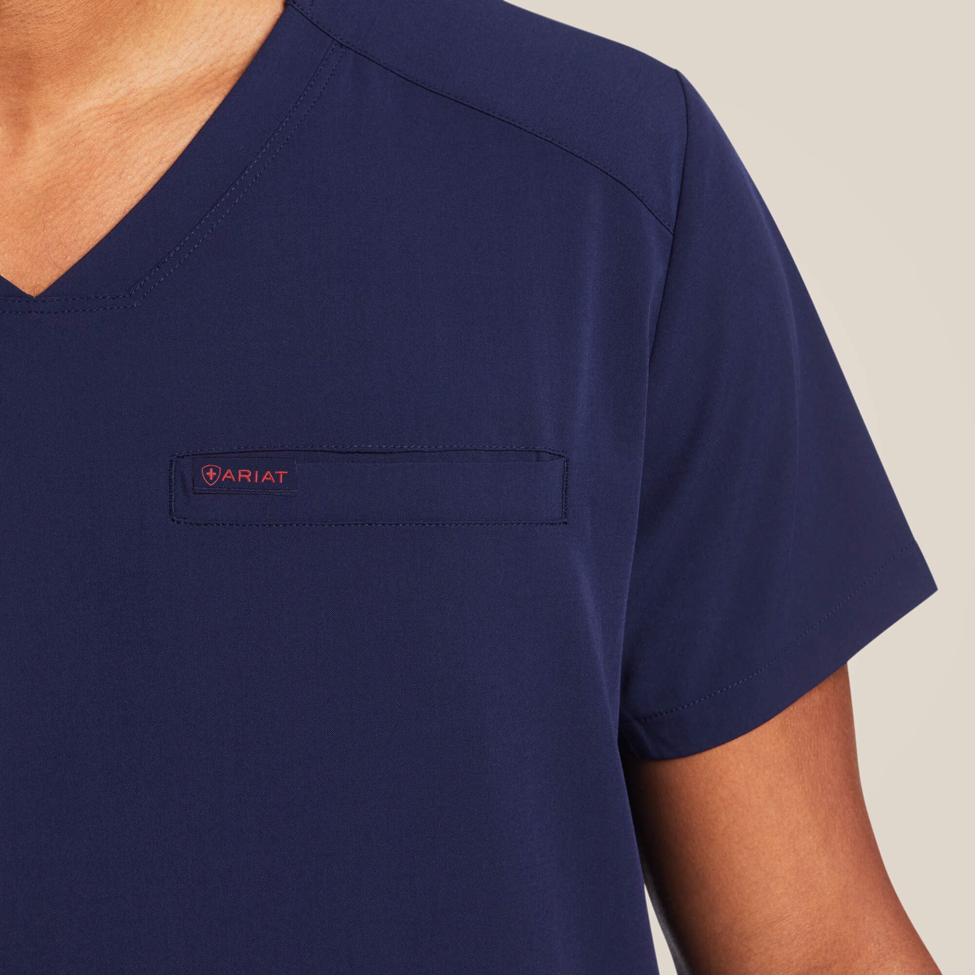 Derham 6 Pocket Scrub Top