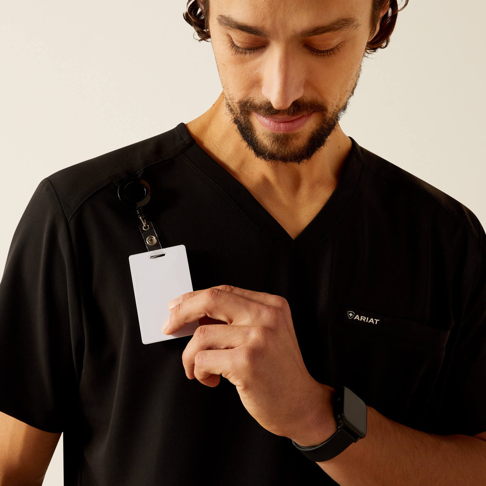 Derham 6 Pocket Scrub Top