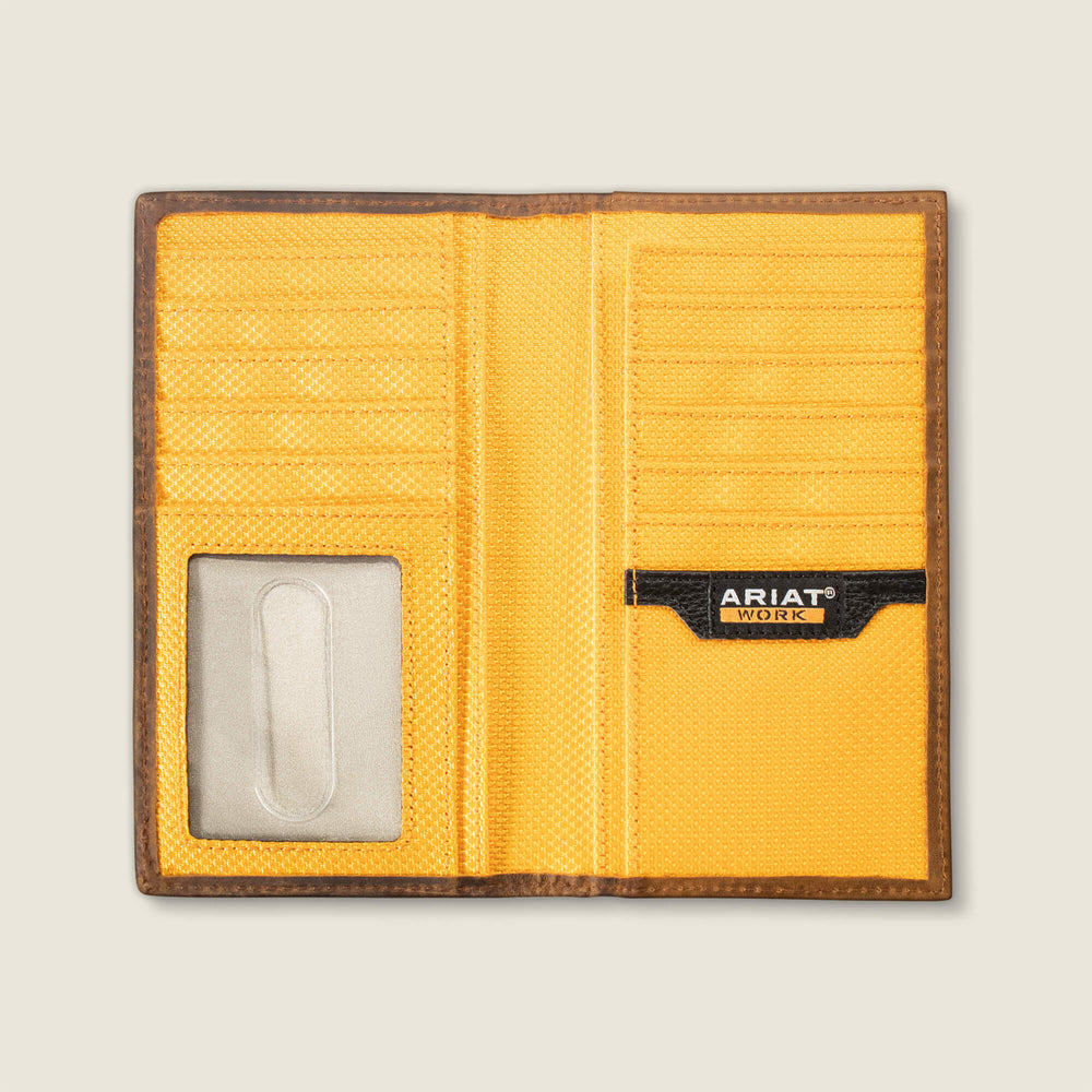 Work Roughneck Label Canvas Trifold Wallet