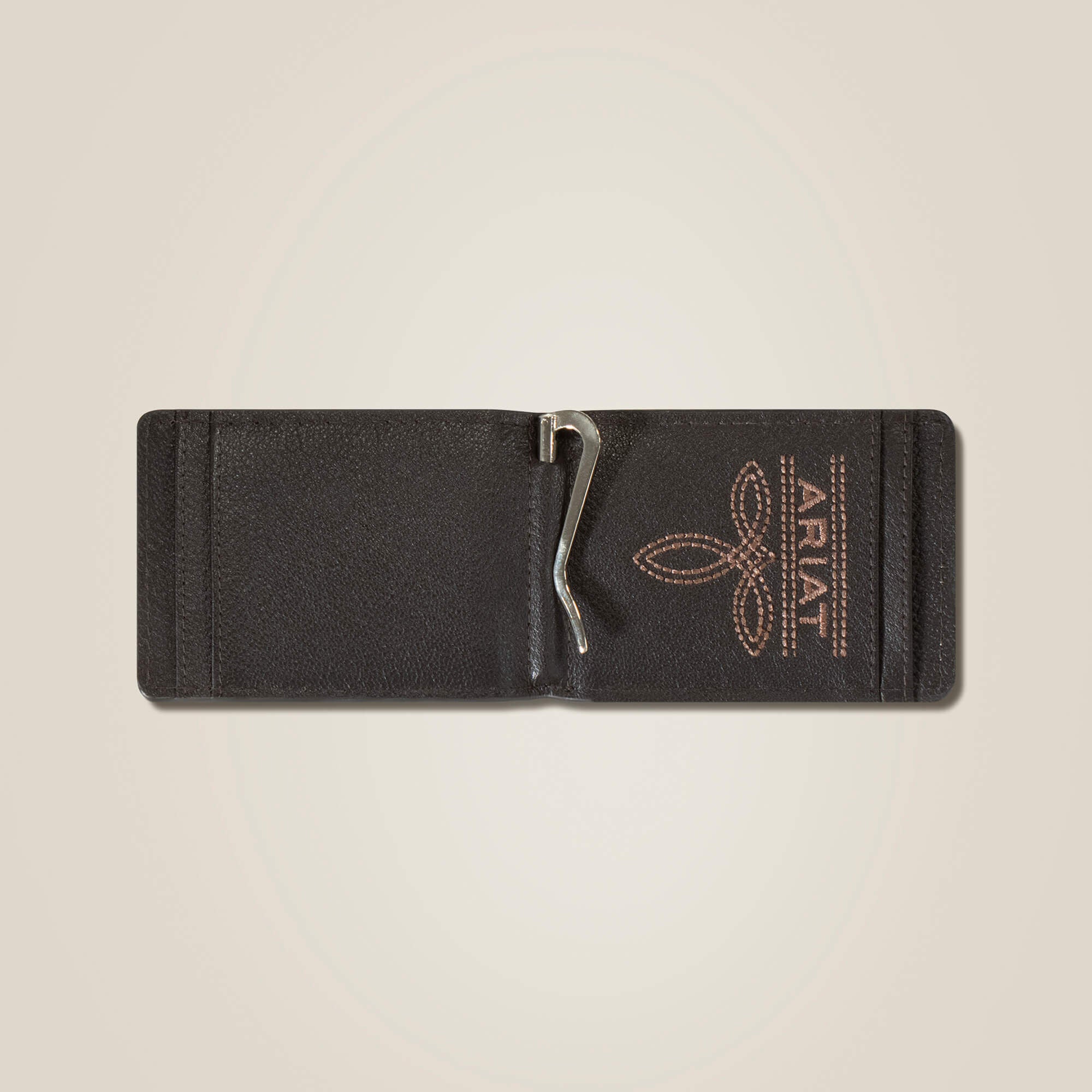 Flag Shield Clip Wallet