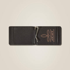 Flag Shield Clip Wallet